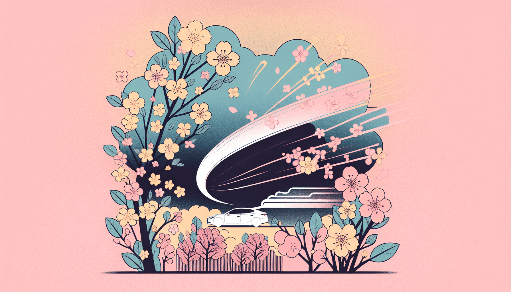 Cover Image for 日産が提案する新しい嗅覚体験：「桜」と「焼きつけるタイヤの煙」の香り